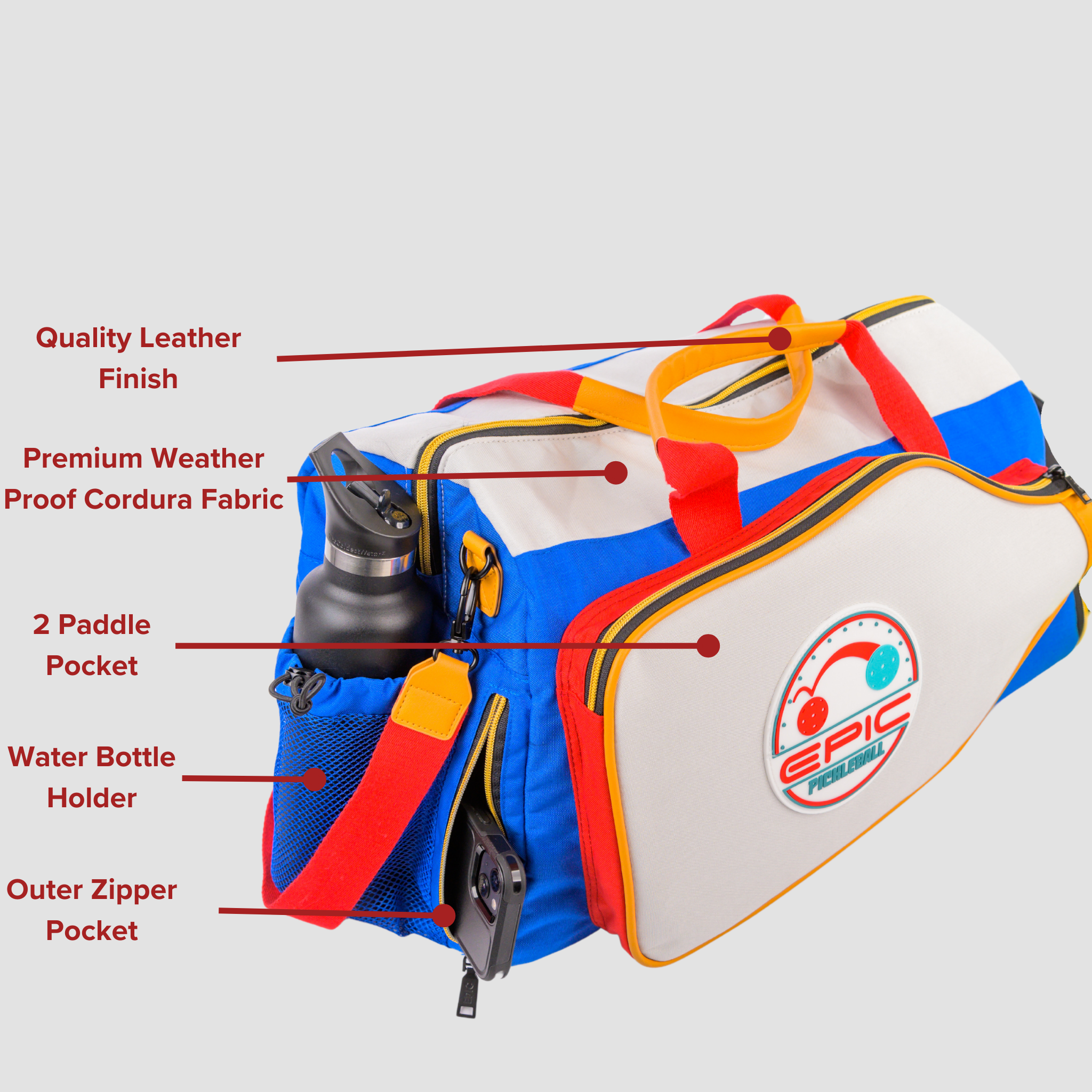 The Rally Duffel Bag with Built-in Cooler