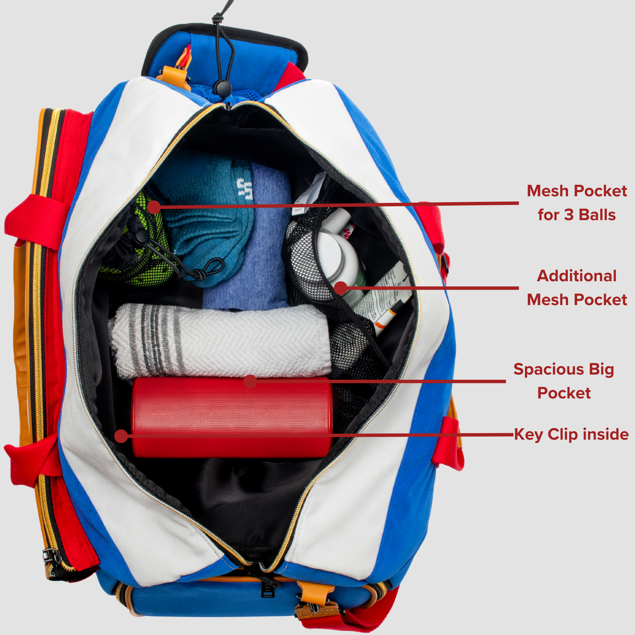 The Rally Duffel Bag with Built-in Cooler